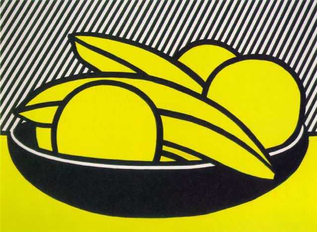 Roy Lichtenstein Bananas and Grapefruit